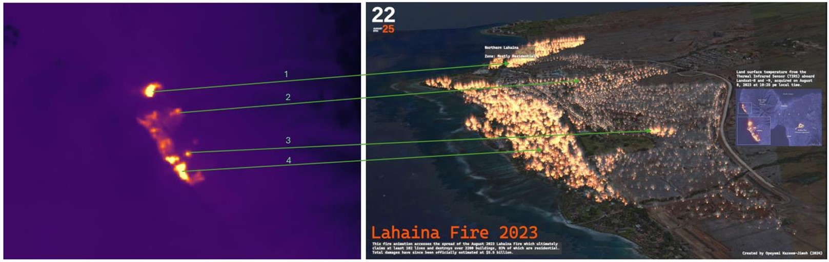 NASA thermal imagery comparison